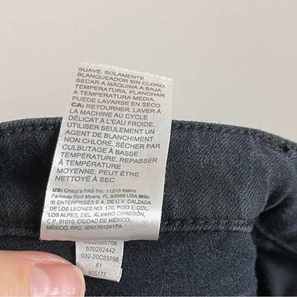 SO SLIMMING Girlfriend Ankle Jeans Cotton Size 6R - Picture 15 of 15